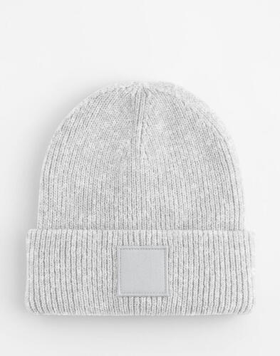 Beechfield Kids Deep Cuffed Tonal Patch Beanie B336B Beanie NEU 