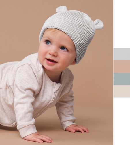 Organic Baby Bear Beanie