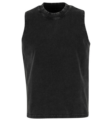Build Your Brand Ladies Vintage Washed Sleeveless Tee BY429 Damen �rmelloses T-Shirt 