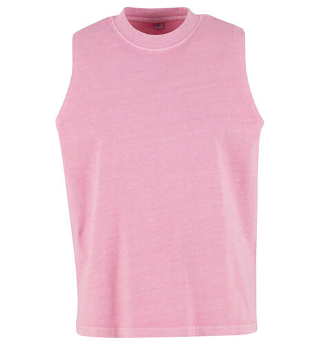 Build Your Brand Ladies Vintage Washed Sleeveless Tee BY429 Damen �rmelloses T-Shirt 