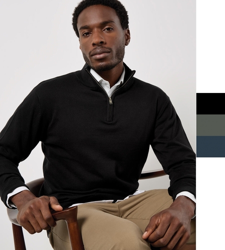 Regular Fit Arundel 1/4 Zip Sweater
