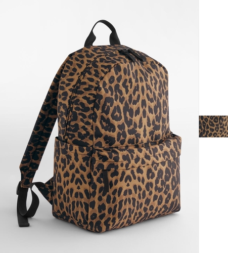 Leopard Print Backpack
