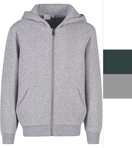 Kids Fluffy Zip Hoody