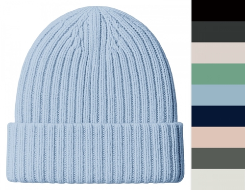 Beanie mit Merinowolle