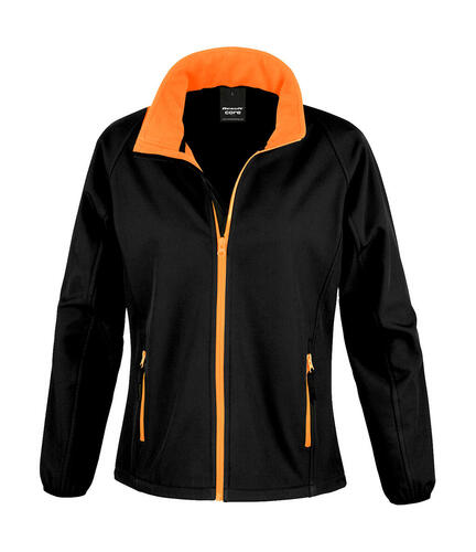 Result Damen Softshelljacke tailliert warmes Fleece bedruckbar R231F NEU 