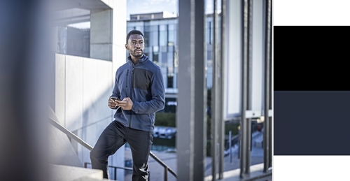 Active Printable Full Zip Microfleece Jacket