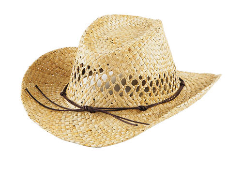 Beechfield Unisex Cowboy Hut Stroh Sommer Festival Straw Hat B735 NEU 