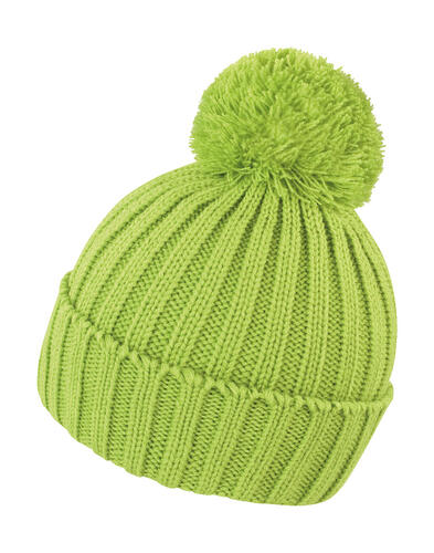 Result warme Damen Winter Beanie Stick M�tze Bommel Hdi Quest R369X NEU 
