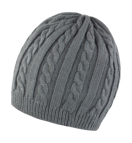 Result warme Winter Beanie Strick M�tze Zopfmuster Mariner Knitted R370X NEU 