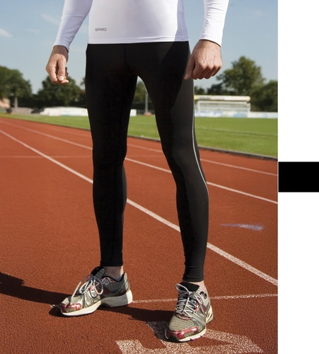 Result Herren atmungsaktive Bodyfit Leggings mit Tasche S251M NEU