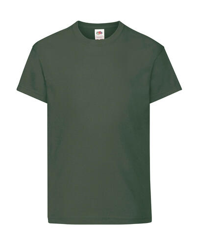 Fruit of the Loom Kinder T-Shirt Baumwolle 21 Farben Original Tee 61-019-0 NEU 