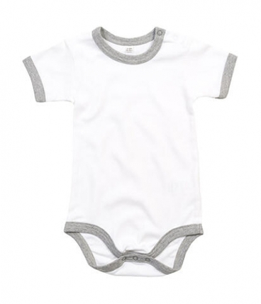 BabyBugz Baby Unisex Body 3-18 Monate Baumwolle Ringer Bodysuit BZ19 NEU 