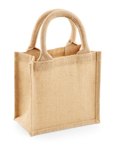 Westford Mill Jute Petite Gift Bag W411 Tasche NEU 