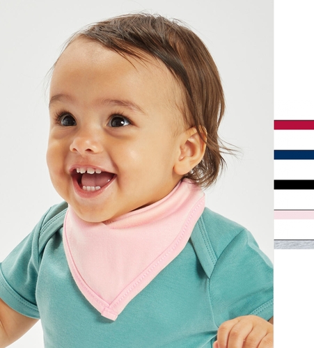 BabyBugz Unisex L�tzchen Druckknopf saugf�hig Baumwolle Bib BZ23 NEU