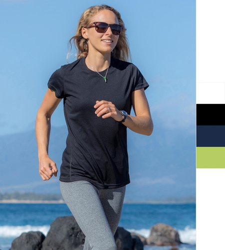 Result Damen Performance T-Shirt Interlock schnelltrocknend Sport S253F NEU