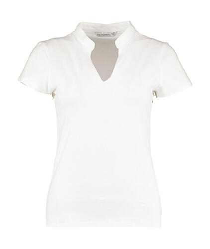 Kustom Kit Damen Kurzarmtop mit V-Ausschnitt KK770 NEU 