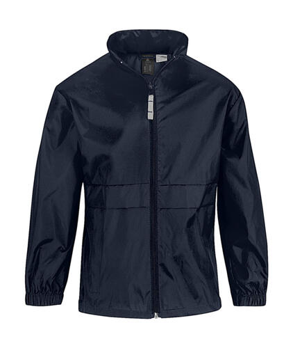 B&C Kinder Windbreaker verstaubar Fair Wear in 11 Farben JK950 Sirocco NEU 