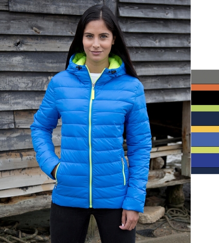 Result Damen Winterjacke leicht warm Snow Bird Hooded Jacket R194F NEU