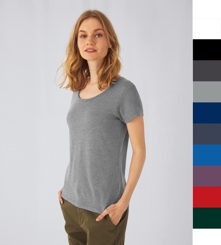 B&C Damen Triblend T-Shirt bedruckbar XS-2XL TW056 Triblend /women NEU