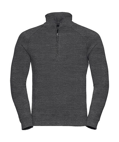 Russell Europe Herren HD 1/4 Zip Sweatshirt Pullover French Terry R-282M-0 NEU 