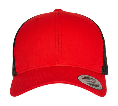 Yupoong Klassische Retro Trucker Cap 2-Tone 8-fach gesteppter Schirm 6606T NEU 