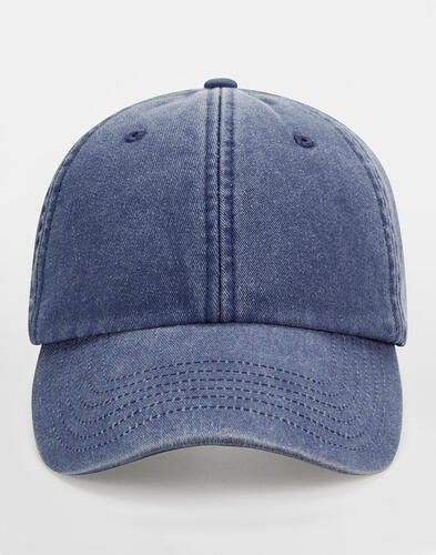 Beechfield Vintage Design Cap Low Profile 6teilig flache Form Baumwolle B655 NEU 