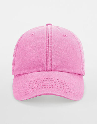 Beechfield Vintage Design Cap Low Profile 6teilig flache Form Baumwolle B655 NEU 