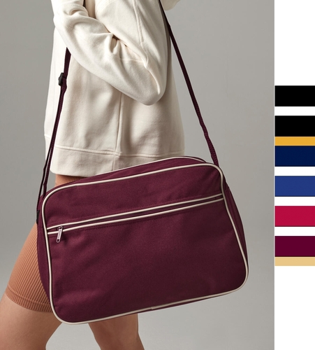 BagBase Retro Shoulder Bag BG14 Umh�nge- Sport- Schulter- Collegetasche NEU