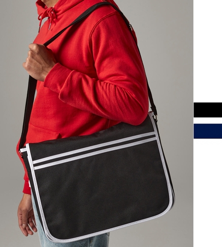 BagBase Retro Umh�nge- Schulter- Collegetasche Retro Messenger BG71 NEU