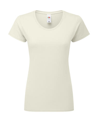 Fruit of the Loom Damen T-Shirt Lady-Fit Ringspun Premium T Baumwolle 61-424-0 