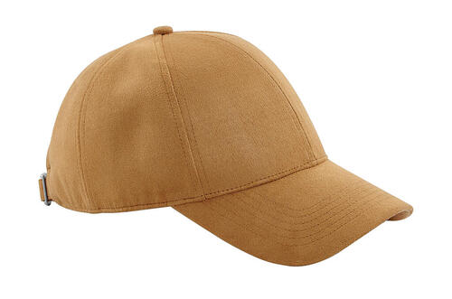 Faux Suede 6 Panel Cap Beechfield Wildleder-Haptik Tri-Glide Verschluss B656 NEU 