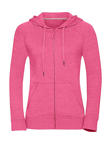 Russell Europe Damen HD Zipped Hood Sweatshirt XS bis 2XL bedruckar R-284F-0 NEU 