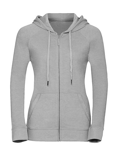 Russell Europe Damen HD Zipped Hood Sweatshirt XS bis 2XL bedruckar R-284F-0 NEU 