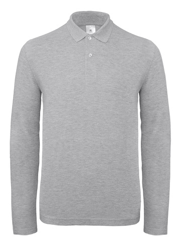 B&C Herren Longsleeve Poloshirt 40-C waschbar XS bis 4XL ID.001 LSL PUI12 NEU 