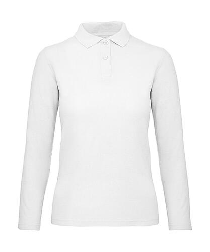 B&C Damen Regular Fit Poloshirt Longsleeve Baumwolle XS bis 3XL ID.001 PWI13 NEU 