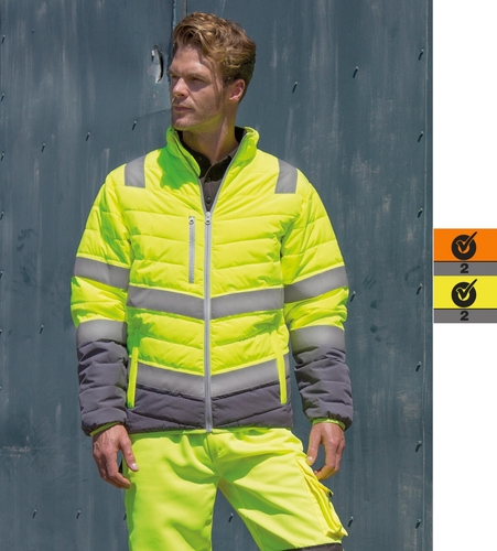 Result Safe-Guard Soft Padded Safety Jacket R325M Herren Arbeitskleidung Winterjacke Jacke