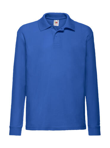 4er Pack Kids 65/35 Long Sleeve Polo 
