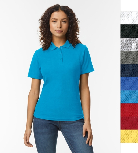 3er Pack Softstyle Womens Pique Polo