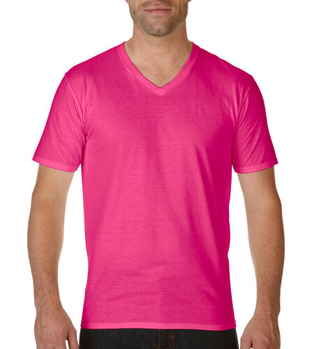 5er Pack Premium Cotton Adult V-Neck T-Shirt 