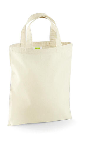 Westford Mill 4L Mini Promo Tote Tragetasche A4-Format Baumwolle W104 NEU 