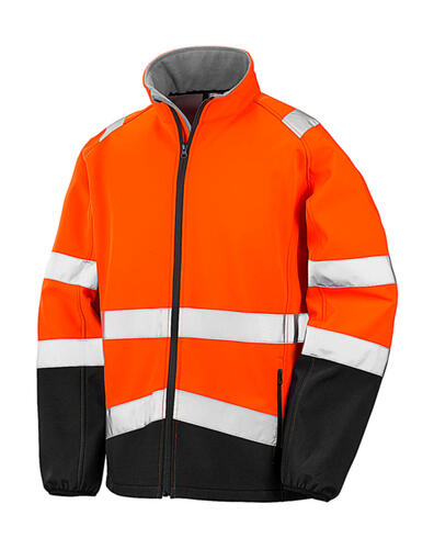 Result Printable Safety Softshelljacke Unisex wasserdicht atmungsaktiv TPU R450X 