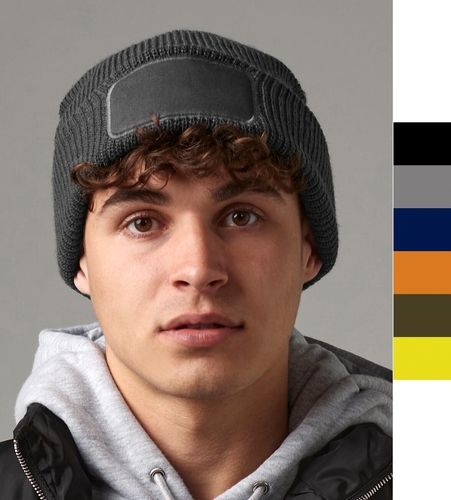 Beechfield Thinsulate Printers Beanie bedruckbar Rippstrick Soft Touch B440 NEU