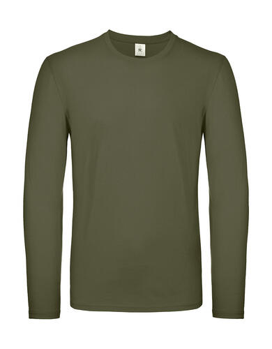 B&C Herren Longsleeve T-Shirt #E150 LSL Baumwolle Single Jersey S-4XL TU05T NEU 