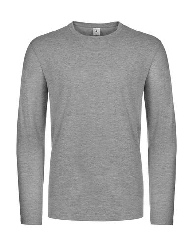 B&C Herren Longsleeve Shirt #E190 LSL Baumwolle S-4XL Single Jersey TU07T NEU 