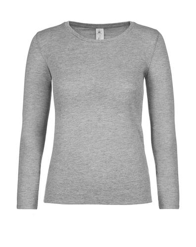 B&C Damen Longsleeve T-Shirt #E150 LSL Baumwolle XS - 3XL Regular Fit TW06T NEU 
