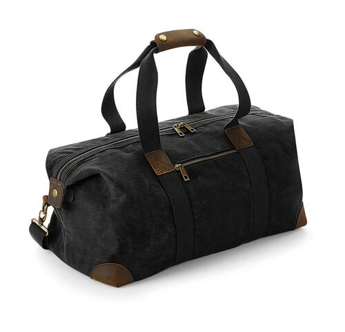 Quadra Fashion Reise- Sporttasche Heritage Waxed Canvas Holdall edel QD650 NEU 