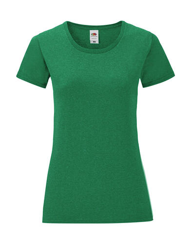 Fruit of the Loom Damen Iconic T-Shirt Baumwolle XS bis 2XL 61-432-0 NEU 