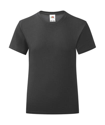 Fruit of the Loom Kinder T-Shirt Girls Iconic T Baumwolle �ko-Tex 61-025-0 NEU 