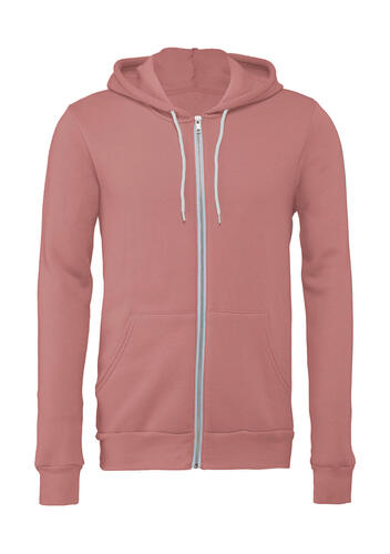 Bella+Canvas Herren Damen Kapuzenpullover Poly-Cotton Full Zip Hoodie 3739 NEU 