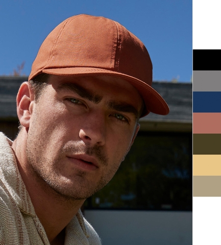 Beechfield Organic Cotton Baumwolle 6 Panel Cap umettikettierbar B54 NEU